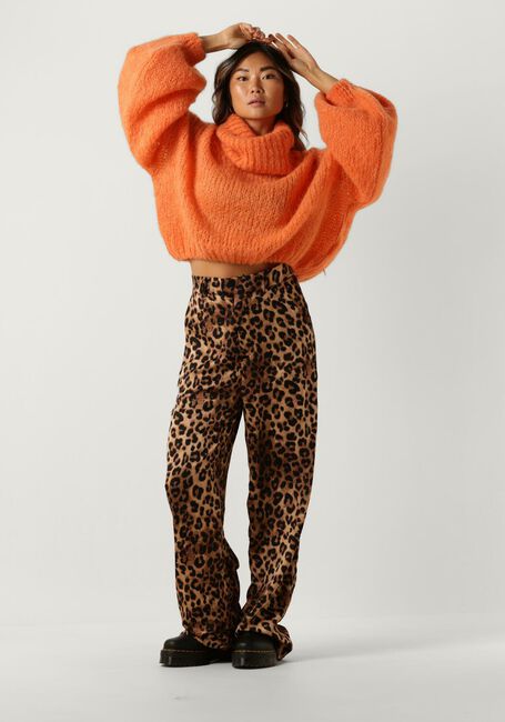 Orangene AMERICAN DREAMS Rollkragenpullover PEPPER ROLL NECK CROPPED - large