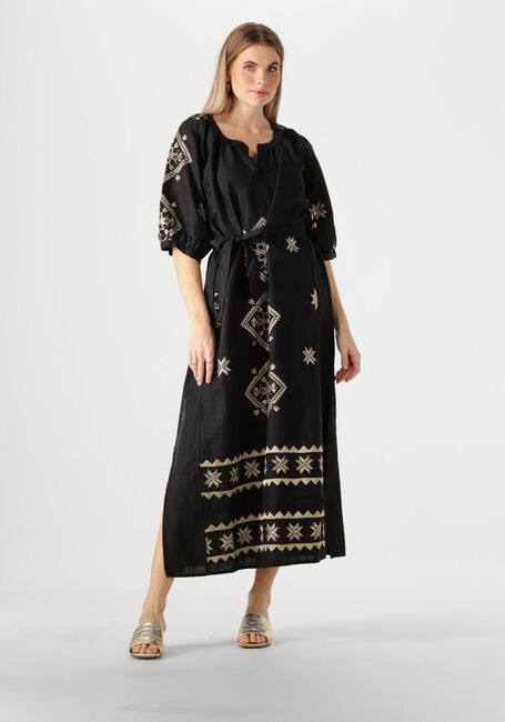 Schwarze GREEK ARCHAIC KORI Maxikleid 230652 - large