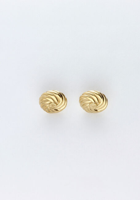 Goldfarbene NOTRE-V Ohrringe OORBEL KNOT - large