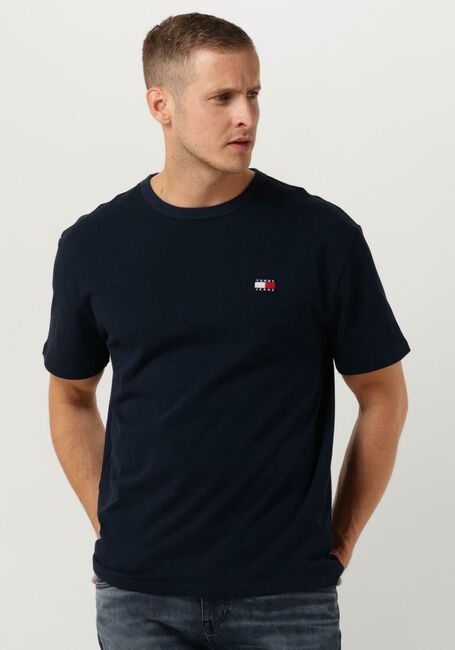 Dunkelblau TOMMY JEANS T-shirt TJM REG BADGE TEE EXT - large