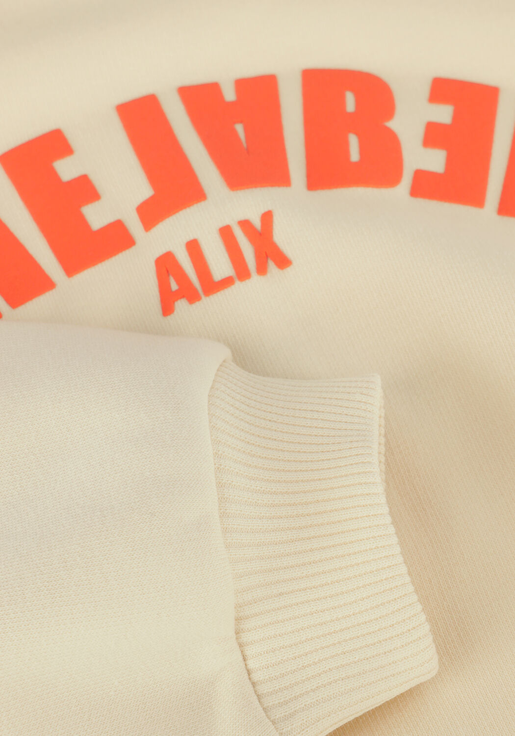 Ecru ALIX MINI Sweatshirt COLOURBLOCK SWEATER - large