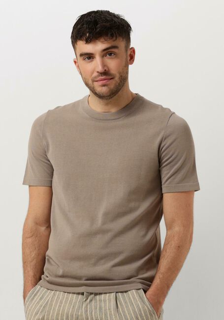 Beige DRYKORN T-shirt VALENTIN - large