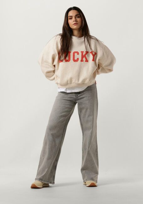 Sand BY-BAR Sweatshirt BIBI LUCKY VINTAGE SWEATER - large