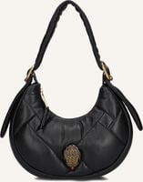 Schwarze KURT GEIGER LONDON Umhängetasche KENSINGTON PUFF SM HOBO - medium