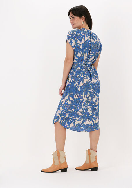 Blaue BY-BAR Midikleid VICTORIA JUNGLE DRESS - large