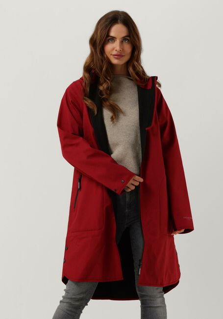 Rote ILSE JACOBSEN Regenjacke RAIN 128 - large