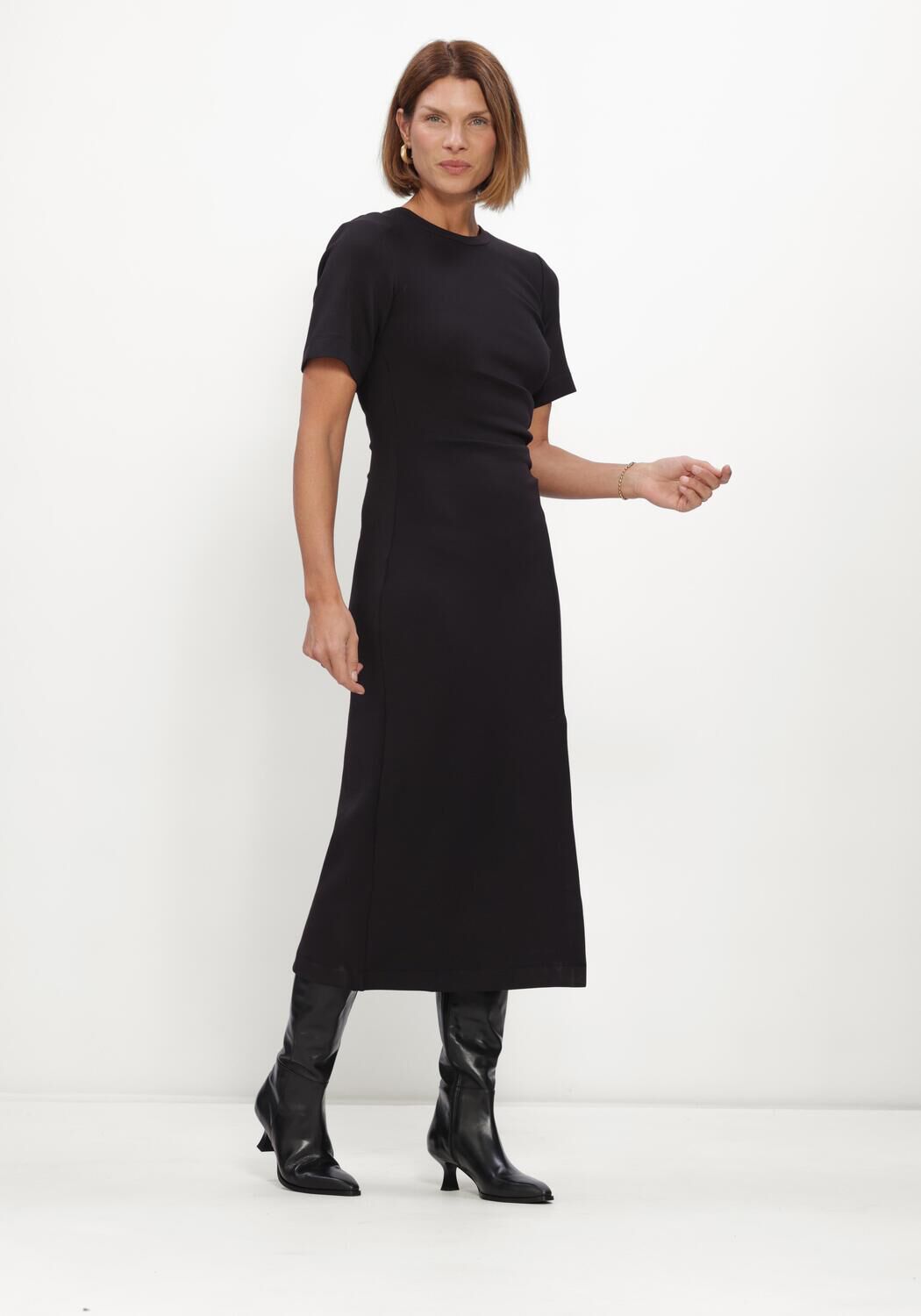 Schwarze INWEAR Kleider FARIIW VINCENTIW DRESS - large