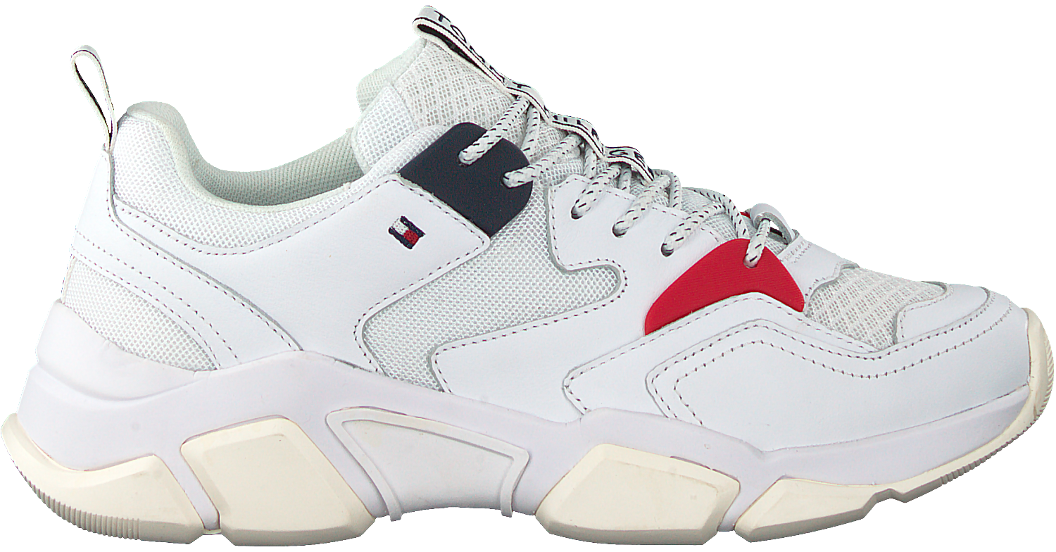 Weiße TOMMY HILFIGER Sneaker WMN CHUNKY | Omoda