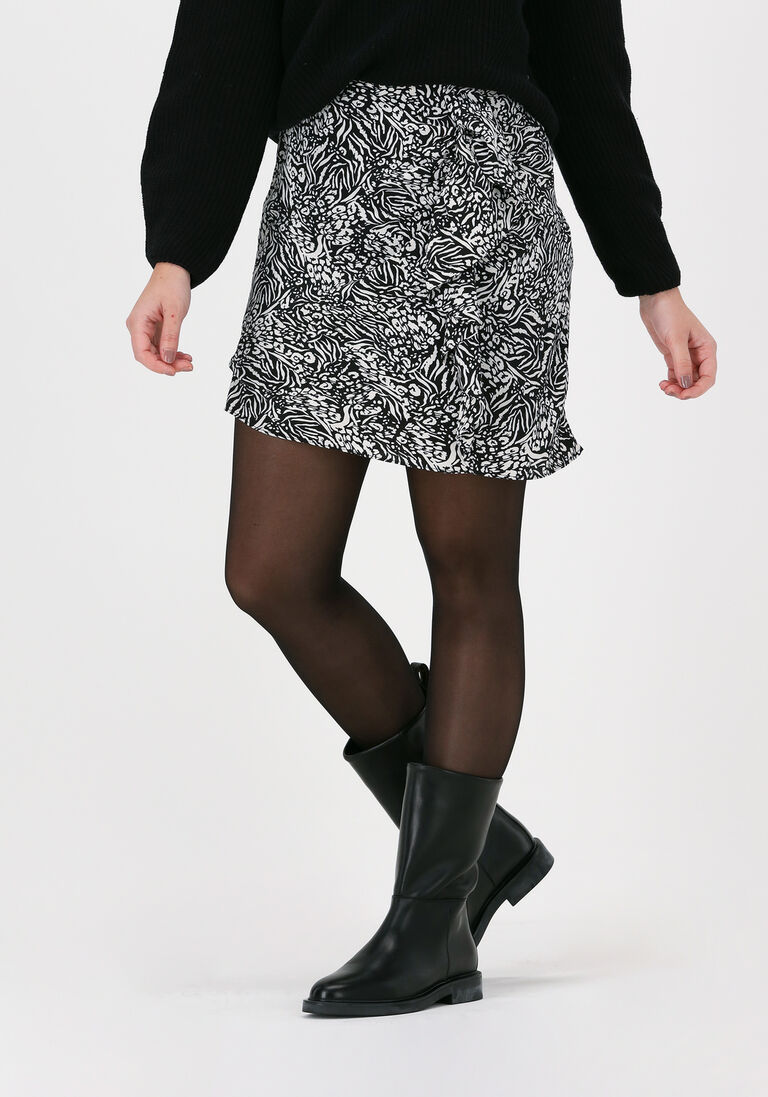 schwarze suncoo minirock jupe farah