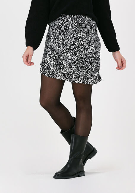 Schwarze SUNCOO Minirock JUPE FARAH - large
