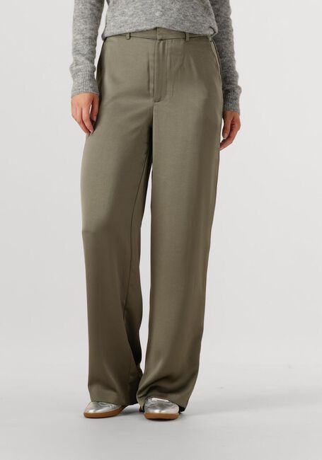 Grüne NEO NOIR Hose EMMETT HEAVY SATEEN PANTS - large