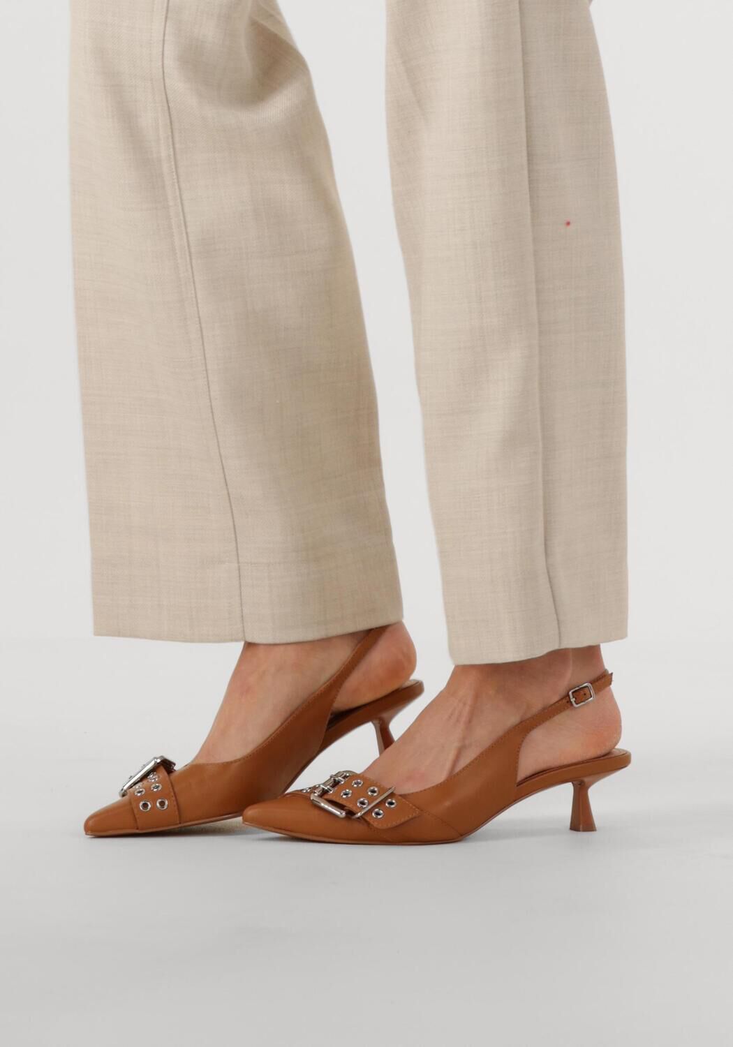 Cognacfarbene BIBI LOU Slingbacks 521Z10VK - large