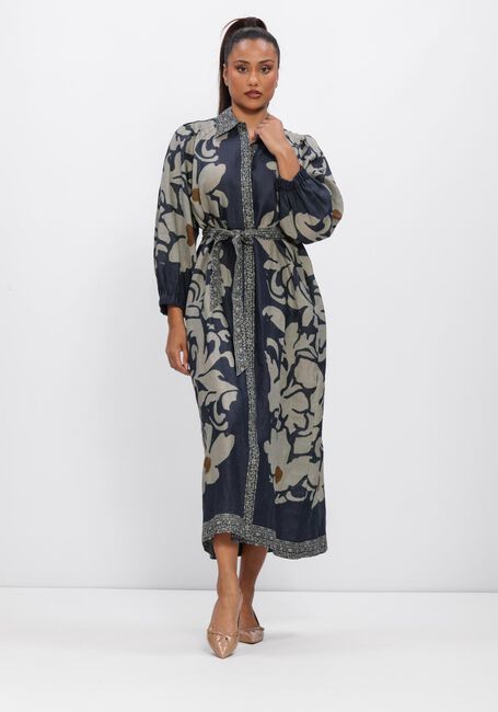 Dunkelblau LUISA CERANO Midikleid 738654/3844-00 - large