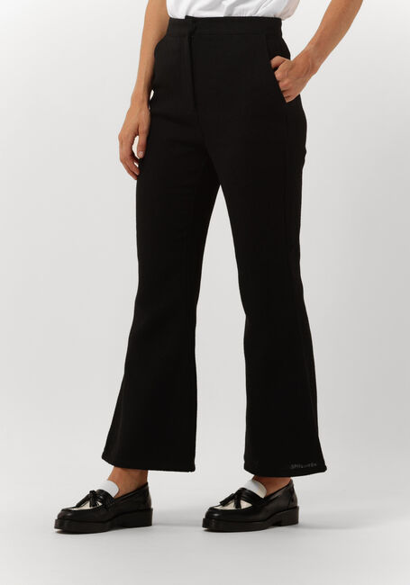Schwarze NA-KD Weite Hose STRUCTURED SUITPANTS - large