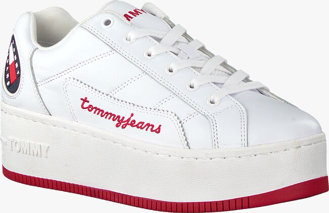 Weiße TOMMY HILFIGER Sneaker low RETRO ICON - large