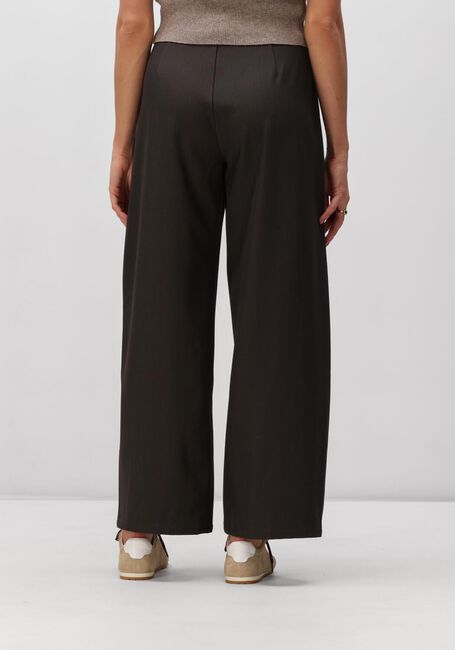 Braune NEO NOIR Weite Hose TILIAN STRUCTURE PANTS - large