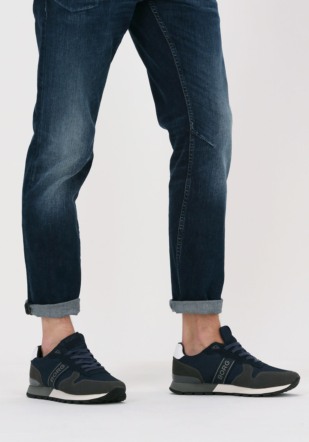 Blaue BJORN BORG Sneaker Low R455 BLK M - large