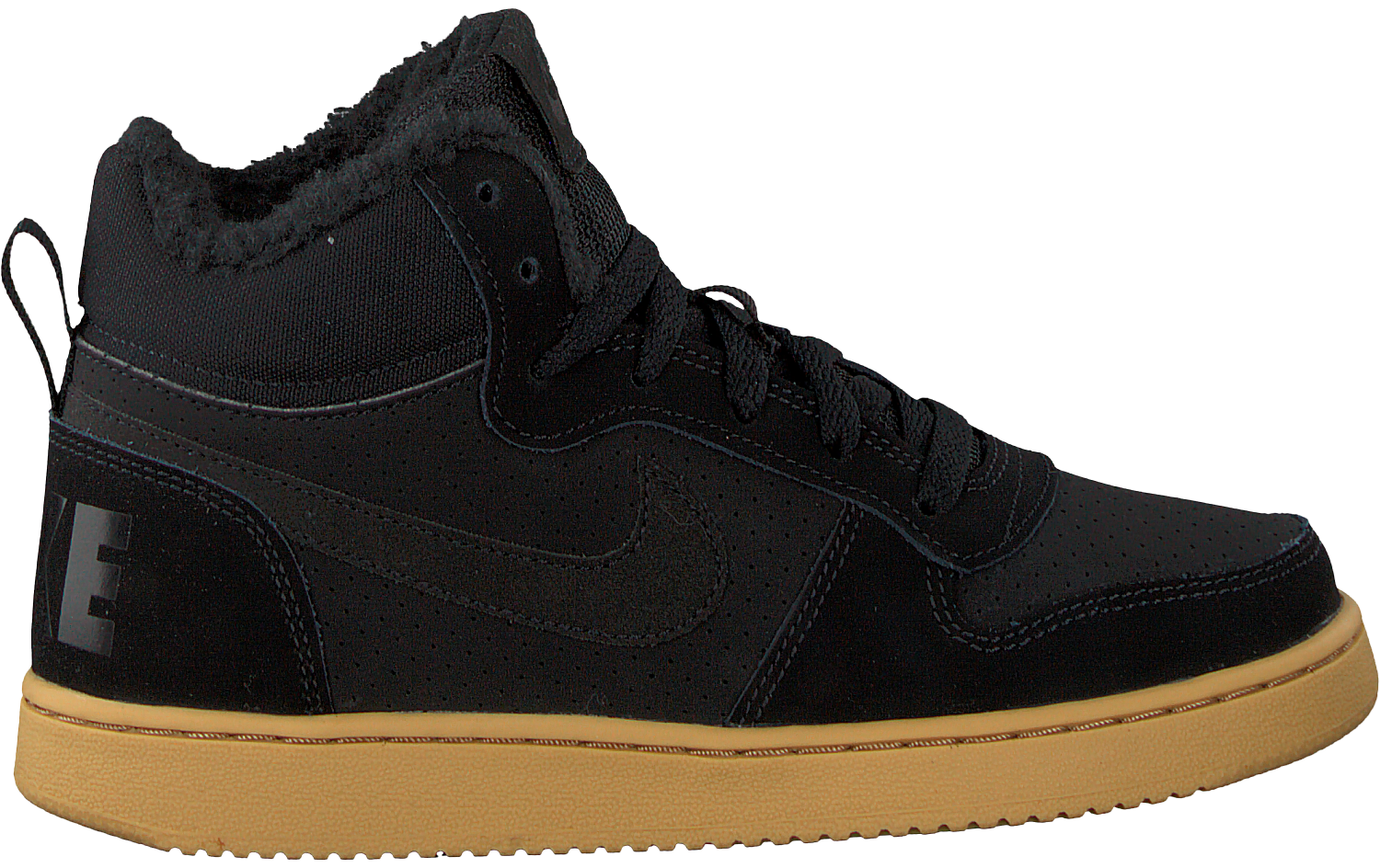 Schwarze NIKE Sneaker COURT BOROUGH MID WINTER KIDS | Omoda