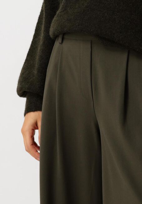 Dunkelgrün MY ESSENTIAL WARDROBE Weite Hose HACEMW WIDE PANT - large