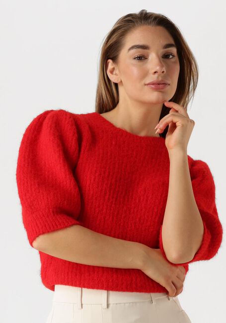 Rote CO'COUTURE Pullover CORALIE BOW RIB KNIT - large