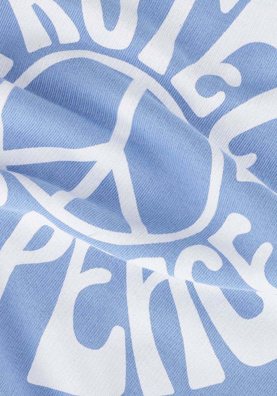 Blaue CATWALK JUNKIE Sweatshirt SW PEACE - large