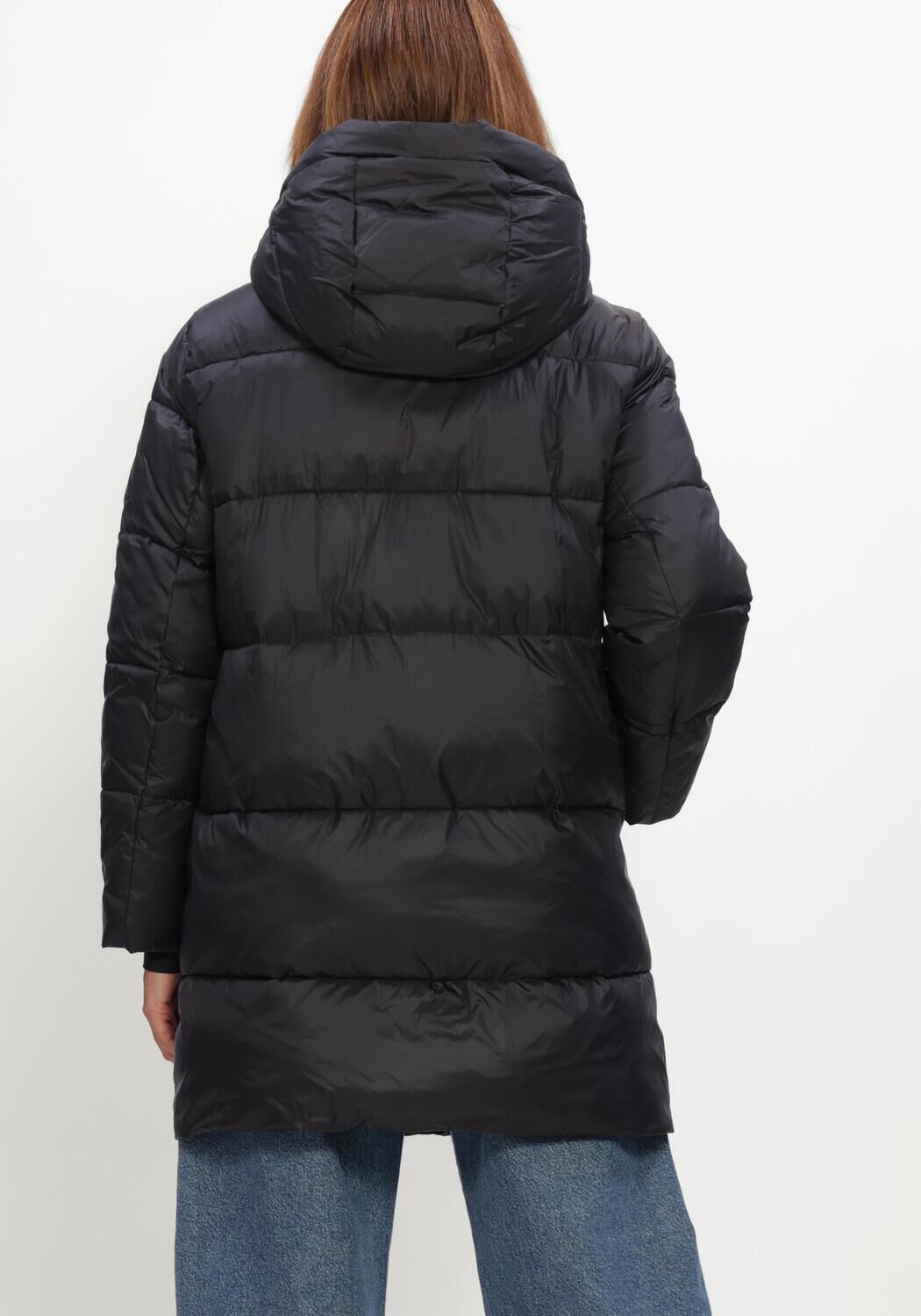 Schwarze WITHBLACK Wattierte Jack WBLABBY 3/4 DOWN JACKET - large