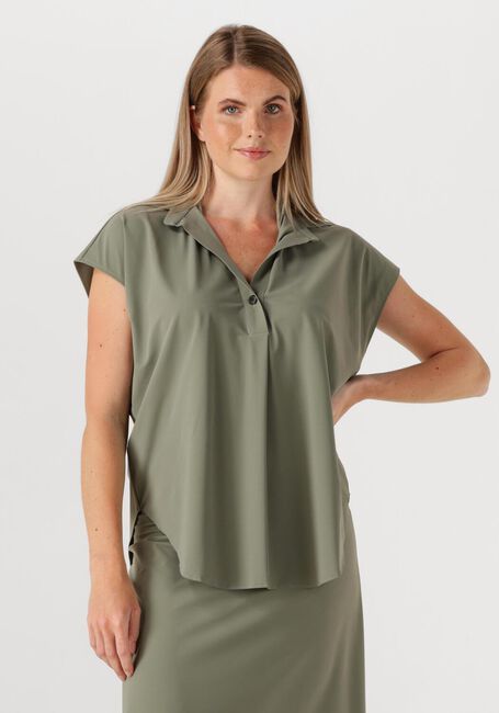 Khaki PENN & INK Blusen BLOUSE - large