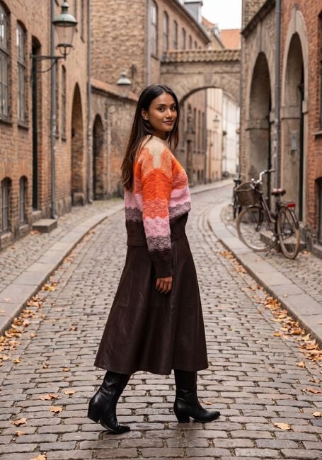 Mehrfarbige/Bunte SUNCOO Pullover PANAYO - large