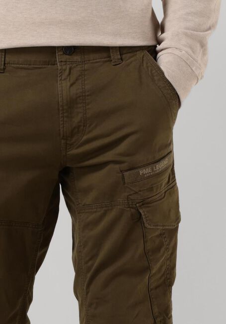 Grüne PME LEGEND Cargohosen NORDROP CARGO STRETCH TWILL - large