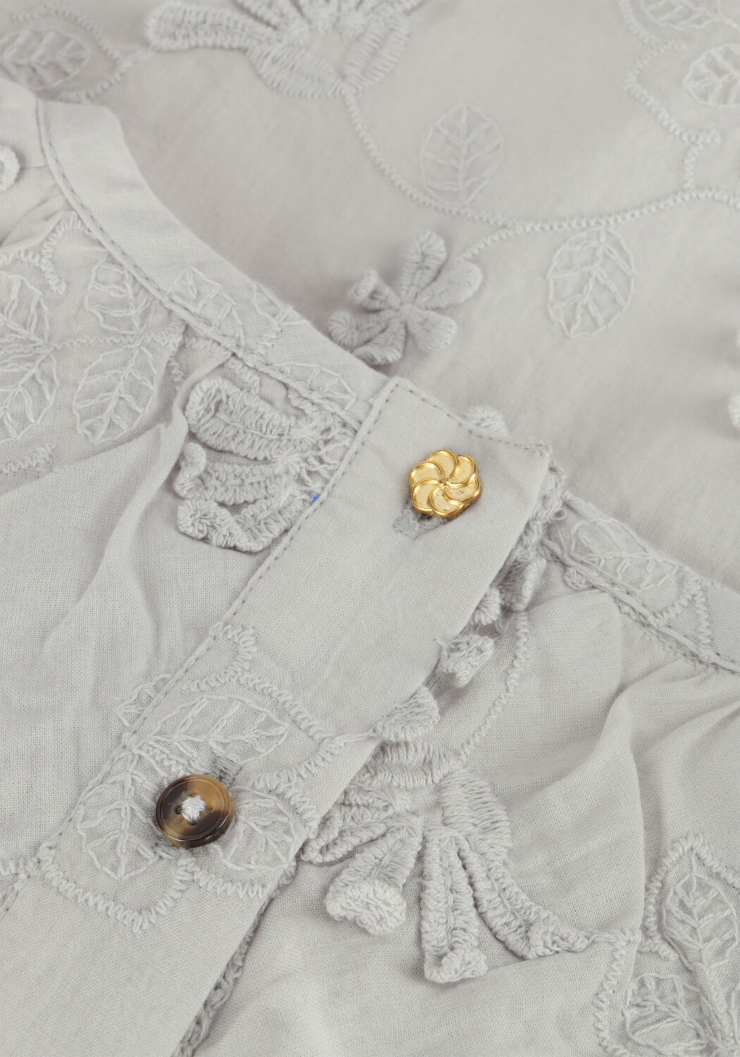 Hellgrau BAJE STUDIO Blusen FLOR - large