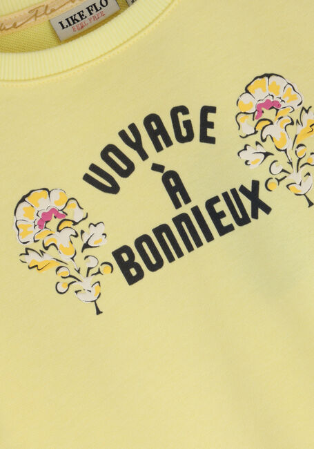 Gelbe LIKE FLO Sweatshirt SWEATER BONNIEUX - large