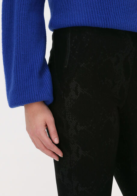 Schwarze OBJECT Legging BELLE MW COATED LEGGING - large