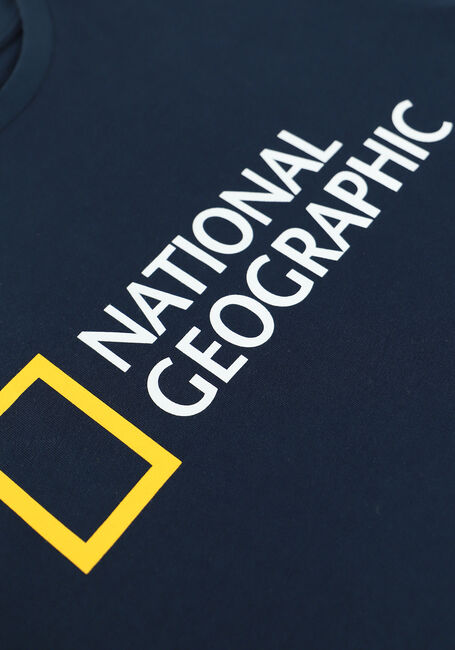Dunkelblau NATIONAL GEOGRAPHIC T-shirt UNISEX T-SHIRT WITH BIG LOGO - large
