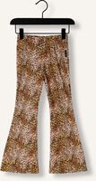 Braune DAILY BRAT Schlaghose LEOPARD HEART FLARED PANTS Braune DAILY BRAT Schlaghose LEOPARD HEART FLARED PANTS - medium
