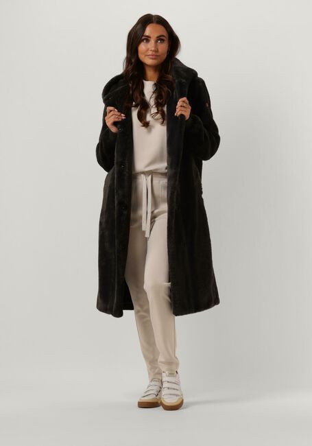 Dunkelgrau MOSCOW Fake-Fur-Jack 08-08-NADJANA-1 - large