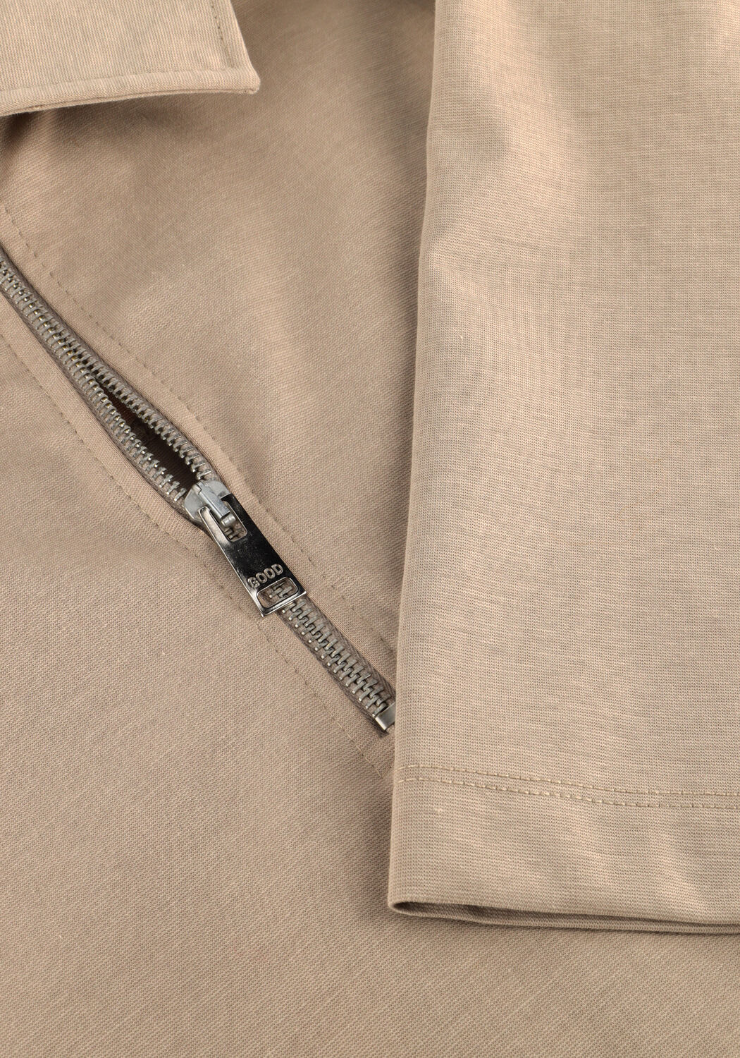 Beige THE GOODPEOPLE Polo-Shirt POST - large