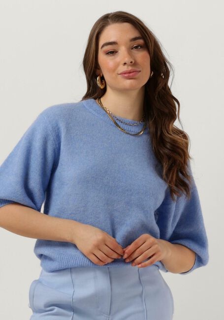 Blaue MSCH COPENHAGEN Pullover MSCHPETRINELLE HOPE 2/4 PULLOVER - large