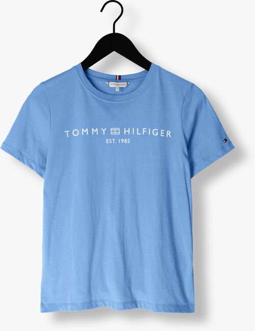 Hellblau TOMMY HILFIGER T-shirt REC CORP LOGO C-NK - large