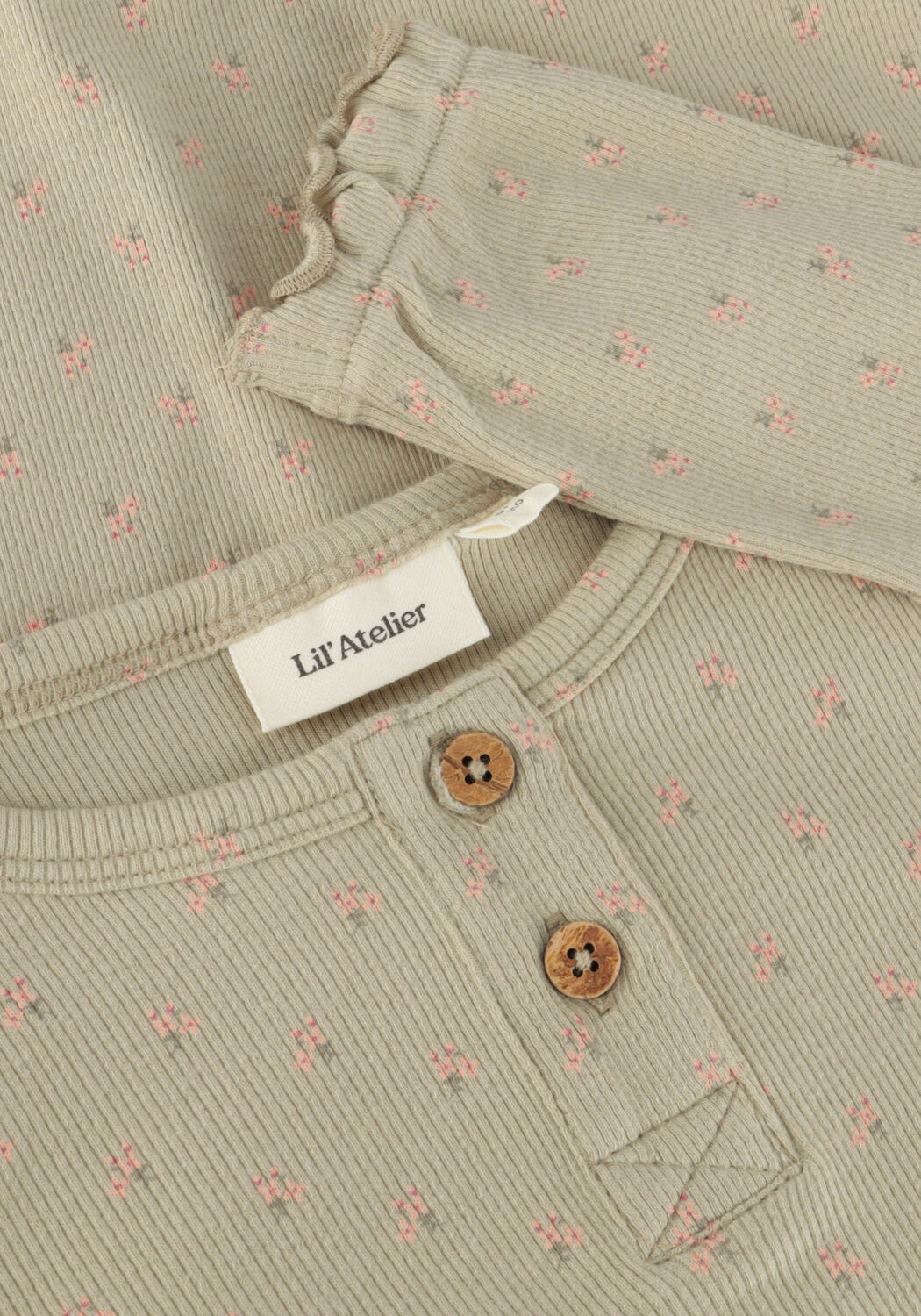 Olive LIL' ATELIER Tops & T-shirts NMFGAGO FIA SLIM TOP - large