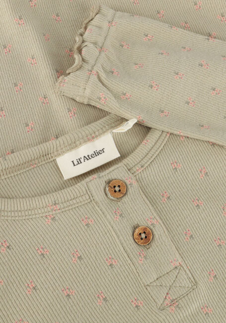 Olive LIL' ATELIER Tops & T-shirts NMFGAGO FIA SLIM TOP - large