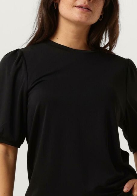Schwarze MINUS T-shirt DARSY PUFF SLEEVE T-SHIRT - large