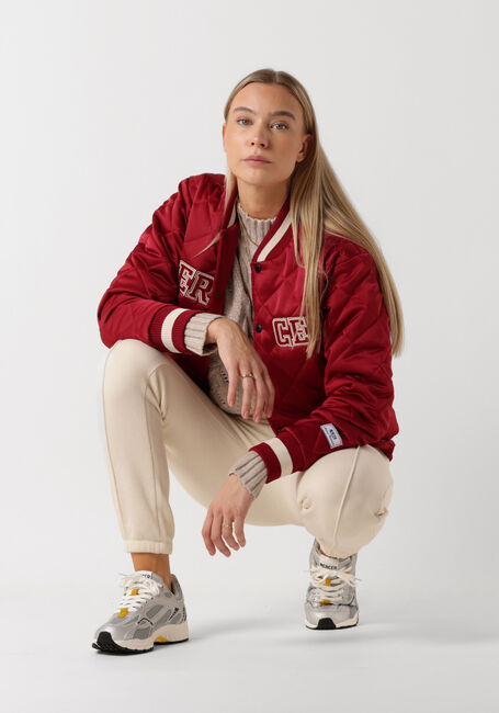 Rote MERCER AMSTERDAM Jack THE MERCER QUILTED VARSITY - large