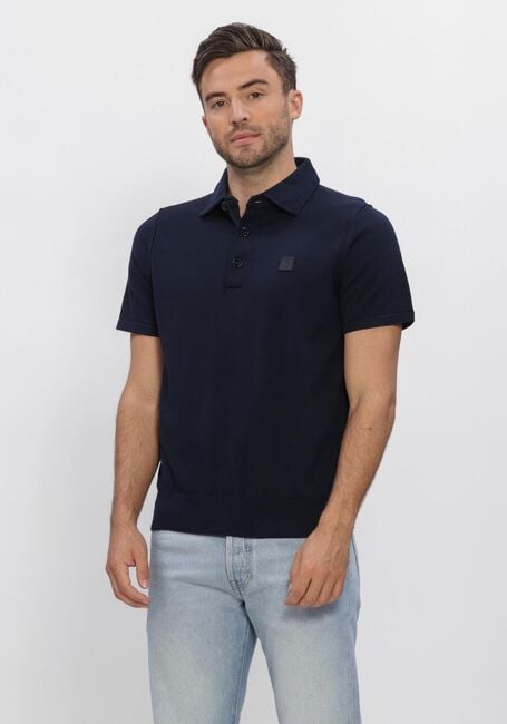 Dunkelblau BUTCHER OF BLUE Polo-Shirt CLIFDEN CO POLO SS - large