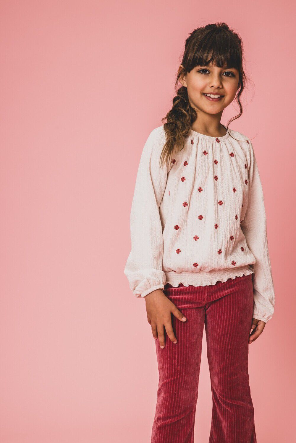 Creme LOOXS Little Blusen 2501-7413 - large