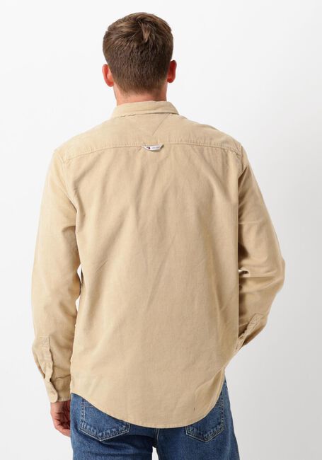 Beige TOMMY JEANS Casual-Oberhemd TJM REG CORDUROY SHIRT - large