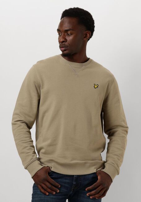 Grüne LYLE & SCOTT Pullover CREW NECK - large