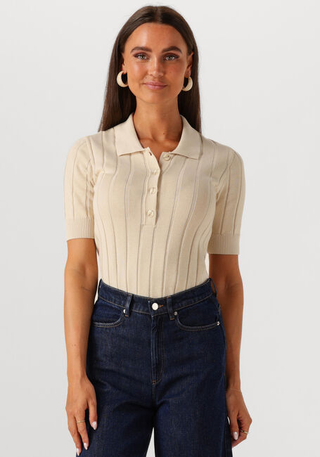 Beige MODSTRÖM T-shirt TONIAMD SS POLO - large