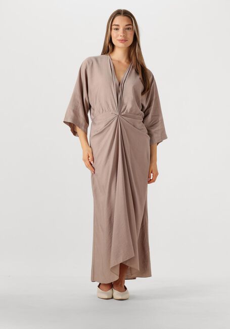 Taupe CO'COUTURE Maxikleid HERACC KNOT DRESS - large