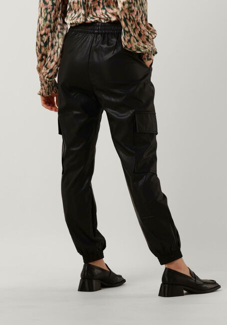 Schwarze NEO NOIR Cargohosen CARLOTTA FAUX PANTS - large