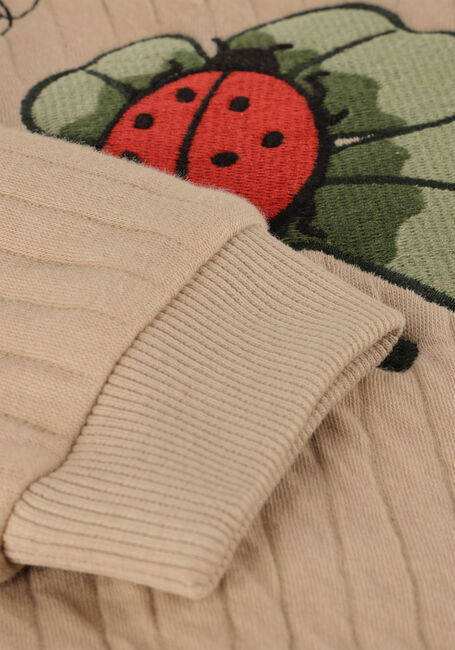 Beige YOUR WISHES Jack LADYBUG QUILTED JACKET - large